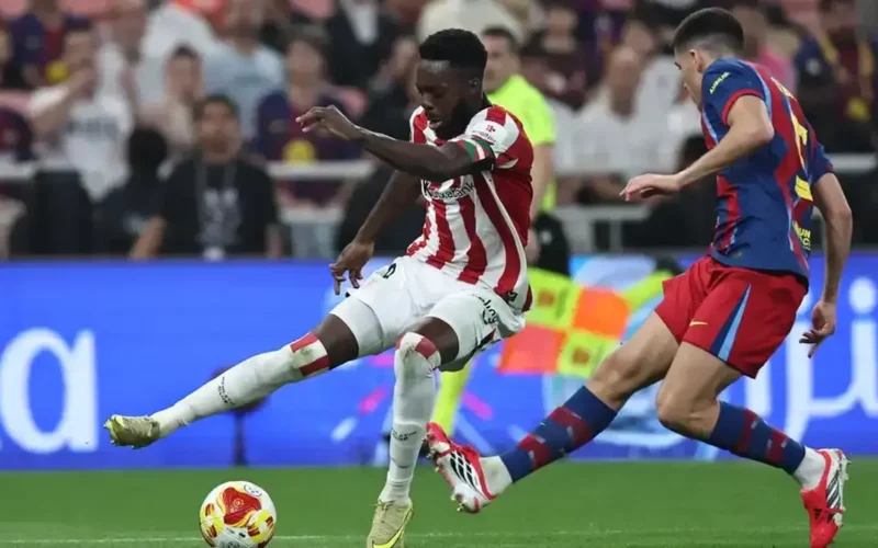 مواجهة قوية: برشلونة يسحق بلباو 5-0.. كلاسيكو محتمل في نهائي السعودية